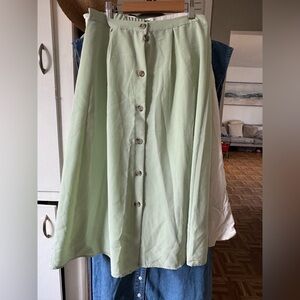 H&M Mint Green Casual Shirt